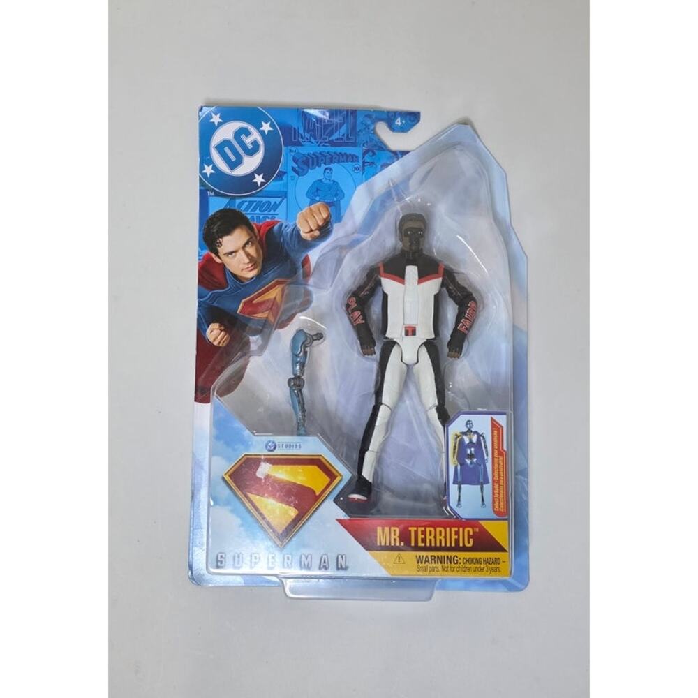NEW DC Super Powers Mr. Terrific Action Figure – 6 inches
